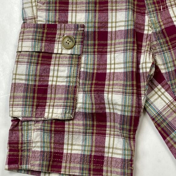 Tea Collection Strips New Boy Shorts Size 5 - Picture 2 of 9